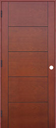 prefinished mahogany interior door