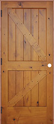prefinished alder interior door